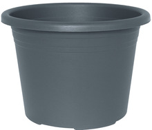 Potte Cylindro plast grå Ø40 cm